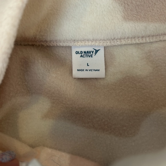 Old Navy Active Pink Camouflage Zip Jacket - Picture 9 of 9